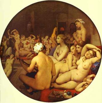 讓 奧古斯特 多米尼尅 安格爾 The Turkish Bath 讓 奧古斯特 多米尼尅 安格爾 The Turkish Bath